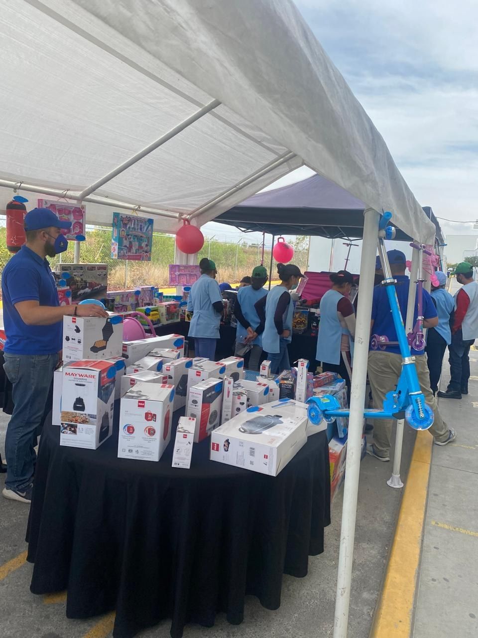 Montaje de un evento empresarial producido por Shaddai (7 de 12)